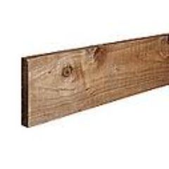 Timber Gravel Board 3mx150x22mm - Brown image 0