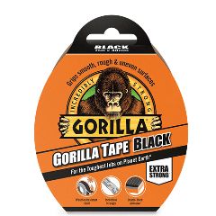Gorilla Tape Black 11m image 0