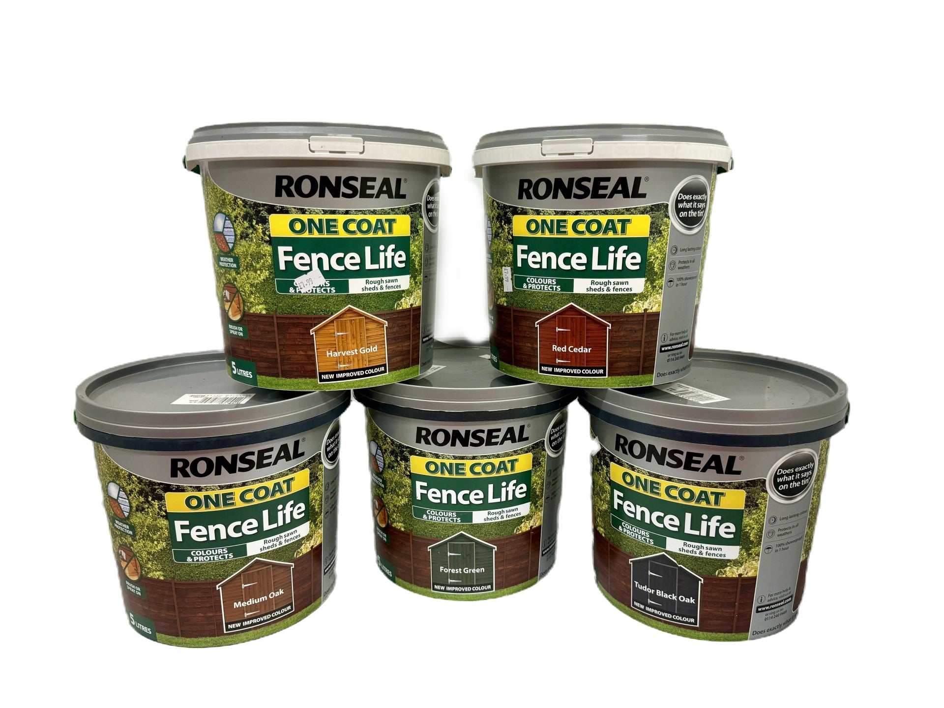 Ronseal Fence Paint  5L image 0