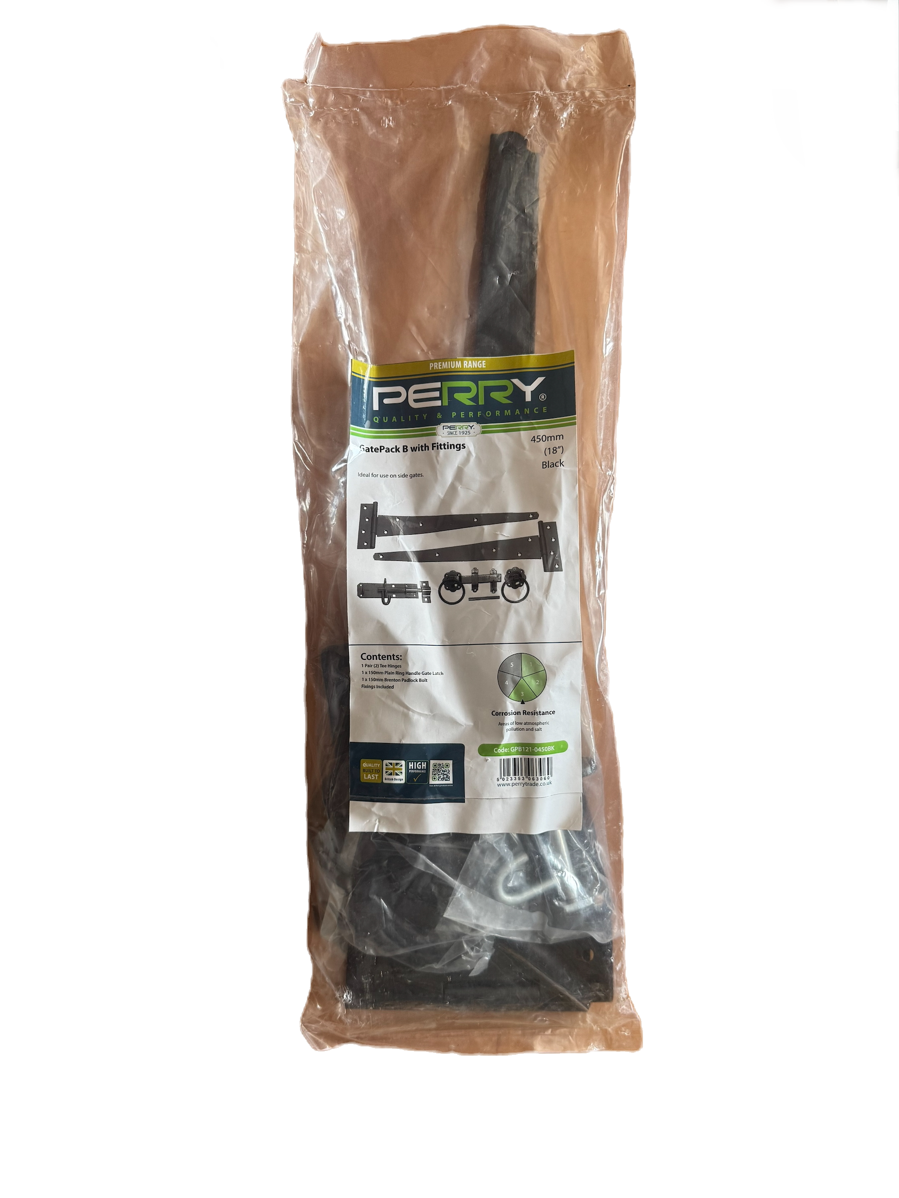 Perry's Gate Fittings Pack. Finish: Black image 0