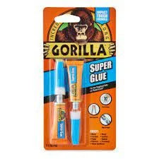 Gorilla Super Glue Twin Pack image 0